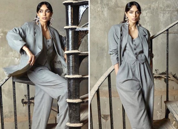 Sobhita Dhulipala breaks the mould for androgyny in grey oversized ...