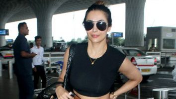 Style is her second name! Malaika Arora at the airport