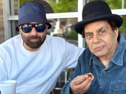 Sunny Deol offers a glimpse of Pizza time with dad Dharmendra in the US; Esha and Bobby Deol react