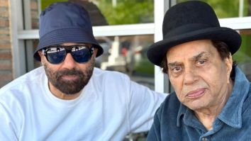 Sunny Deol offers a glimpse of Pizza time with dad Dharmendra in the US; Esha and Bobby Deol react