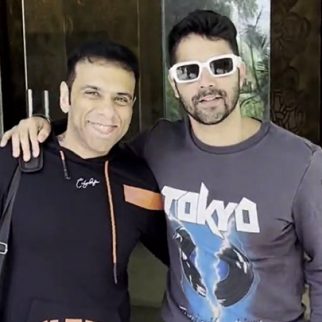 Varun Dhawan gets clicked with Farhad Samji as he steps out in the city