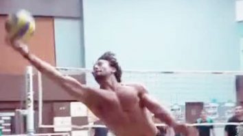 We’re all in for sporty shirtless Tiger Shroff!