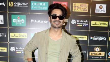 Aparshakti Khurana being all goofy and fun at the BH OTT India Fest