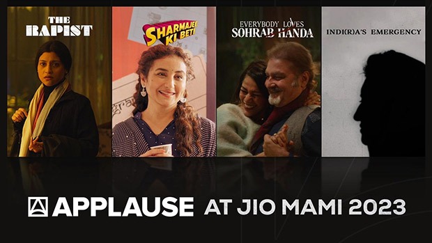 Applause Entertainment's line-up graces Jio MAMI Mumbai Film Festival 2023; deets inside