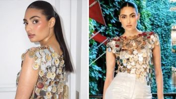 Athiya Shetty’s fashion prowess secures her a front-row seat at Rabanne X H&M