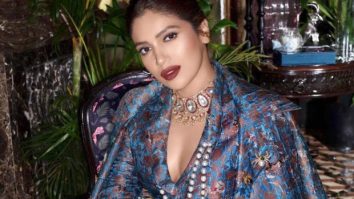 Bhumi Pednekar exudes power and elegance in a floral pantsuit, setting a stylish statement