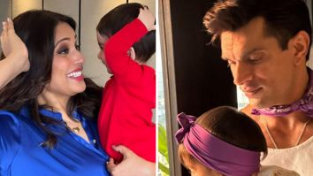 Bipasha Basu’s daughter Devi and Karan Singh Grover twin in adorable celebration for 11 months; see pics