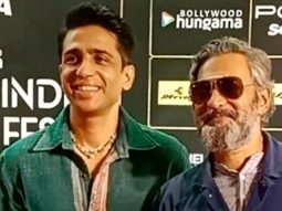 Gulshan Devaiah is all smiles as he poses for paps at the OTT India Fest