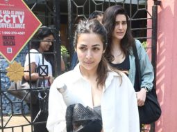 Gym buddies! Karishma Tanna & Malaika Arora get clicked together by paps
