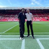 Harsh Varrdhan Kapoor turns fanboy as he encounters football legend Dennis Irwin at Old Trafford