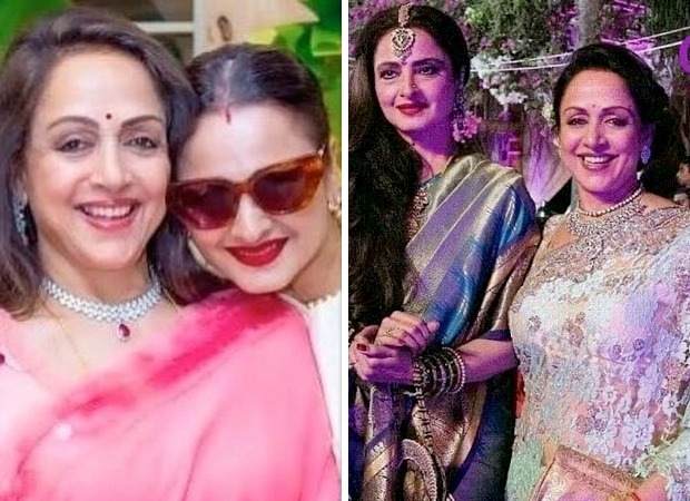 Hema Malini pens a heartfelt note to Rekha as she celebrates her 69th birthday; says, “For her, time has stood still and she never ages”