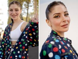 Kanika Kapoor radiates elegance in Louis Vuitton’s blue Polka-Dotted ensemble at Paris Fashion Week