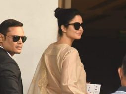 Katrina Kaif gets clicked by paps at the airport in a beautiful salwar