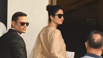 Katrina Kaif gets clicked by paps at the airport in a beautiful salwar