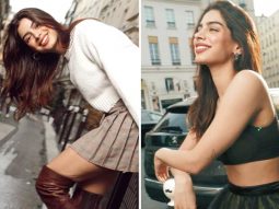 Khushi Kapoor takes on Paris Fashion Week in style, giving us a glimpse of her glamorous journey through the fashion capital