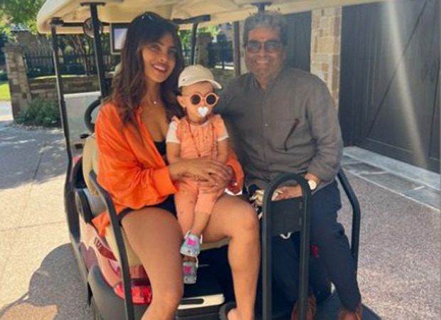 Priyanka Chopra Jonas and daughter Malti Marie share precious moment with Vishal Bharadwaj during surprise LA visit; see pic