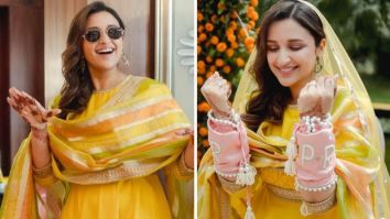 Parineeti Chopra shines in the glow of love as she shares a glimpse of her chooda ceremony and customised kaliras on Instagram