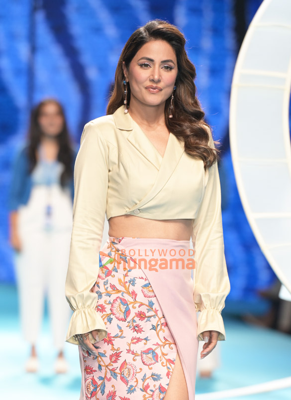 photos alaya f hina khan and others walk the ramp at lakme fashion week 2023 1