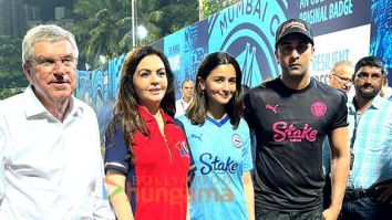 Photos: Alia Bhatt, Ranbir Kapoor and Nita Ambani snapped at the Indian Super League in Mumbai
