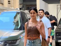 Photos: Ananya Panday snapped outside the Dharma office in Khar