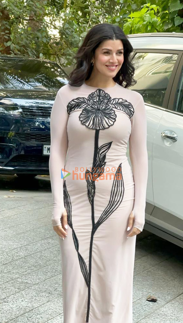 photos bhagyashree radhika madan and nimrat kaur snapped outside maddock films office 3