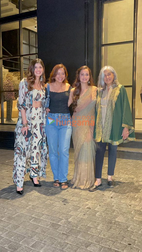 Photos: Celebs grace the special screening of Dhak Dhak Photos: Celebs grace the special screening of Dhak Dhak