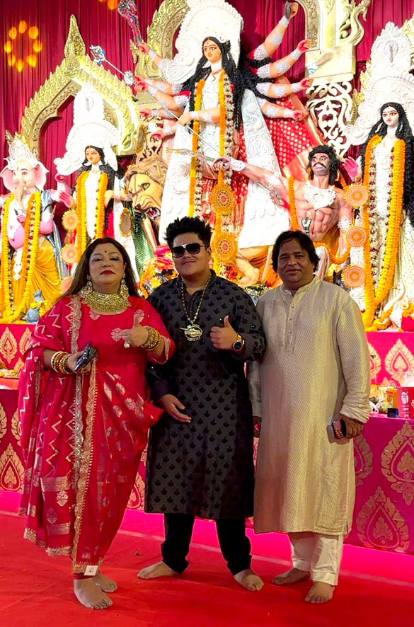 photos kajol jaya bachchan tanishaa mukerji and others at durga puja celebrations 10