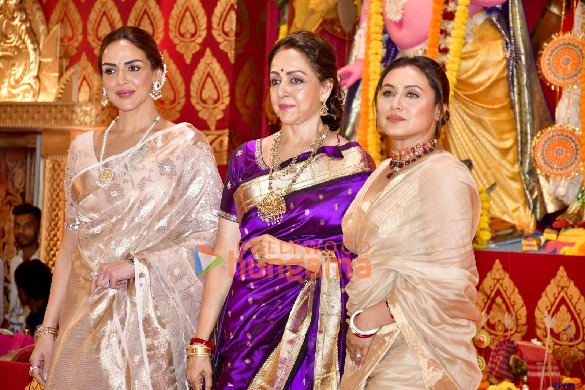 photos kajol rani mukerji tanishaa mukerji and others at durga puja celebrations in juhu 15