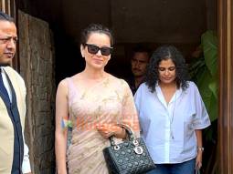 Photos: Kangana Ranaut snapped at Bastian in Bandra