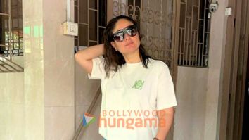 Photos: Kareena Kapoor Khan snapped outside a dubbing studio