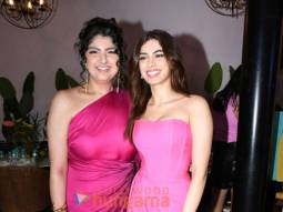 Photos: Khushi Kapoor snapped with Anshula Kapoor at the launch of bodycare brand Sol De Janeiro