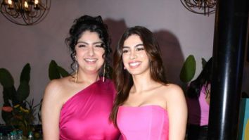 Photos: Khushi Kapoor snapped with Anshula Kapoor at the launch of bodycare brand Sol De Janeiro