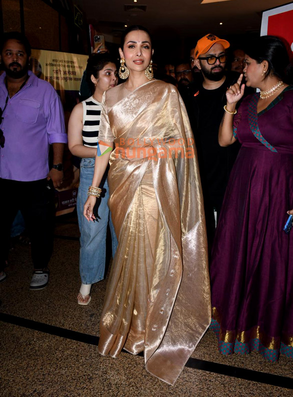 photos malaika arora and madhuri dixit snapped at zee marathi utsav natyancha awards 2023 2