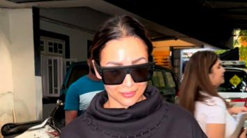 Photos: Malaika Arora snapped at a dubbing studio
