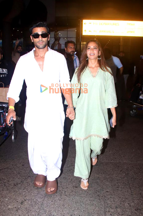 Photos: Rani Mukerji, Pulkit Samrat, Kriti Kharbanda and others snapped at the airport Photos: Rani Mukerji, Pulkit Samrat, Kriti Kharbanda and others snapped at the airport