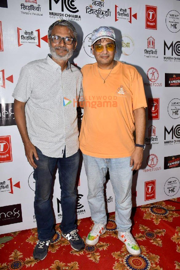 photos pulkit samrat nitesh tiwari jaideep ahlawat sunil grover and farah khan snapped at mukesh chhabras khidkiyaan 7th edition theatre festival 5