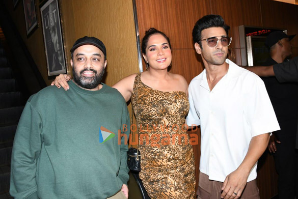 Photos: Pulkit Samrat, Richa Chadha and Mrigdeep Singh Lamba snapped at PVR, Juhu Photos: Pulkit Samrat, Richa Chadha and Mrigdeep Singh Lamba snapped at PVR, Juhu