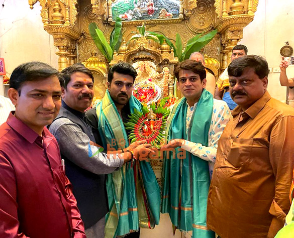 Photos: Ram Charan snapped at the Siddhivinayak Temple in Mumbai Photos: Ram Charan snapped at the Siddhivinayak Temple in Mumbai
