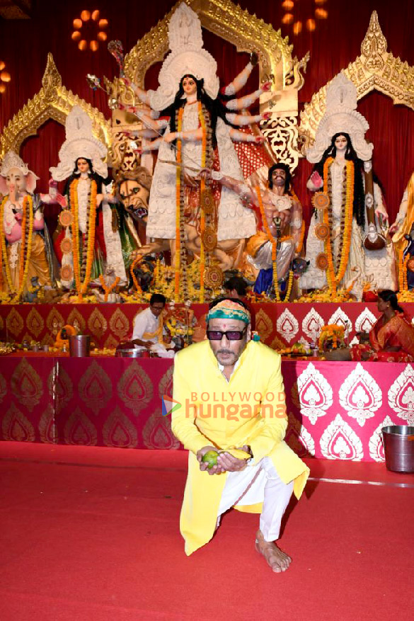 photos rani mukerji kajol and others snapped at a durga puja pandal more 1
