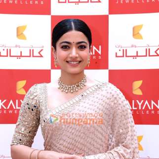 Photos: Rashmika Mandanna snapped at the launch of Kalyan Jewellers new showroom at Al Barsha, Dubai
