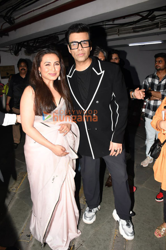 Photos: Shah Rukh Khan, Rani Mukerji and Karan Johar surprise fans at Kuch Kuch Hota Hai screening Photos: Shah Rukh Khan, Rani Mukerji and Karan Johar surprise fans at Kuch Kuch Hota Hai screening