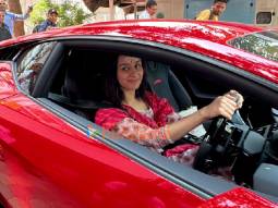 Photos: Shraddha Kapoor snapped with her new car Lamborghini Huracan Tecnica
