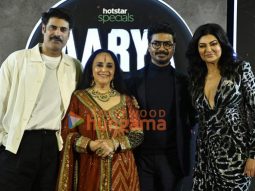 Photos: Sushmita Sen and Aarya team snapped at the season 3 trailer launch in Mumbai