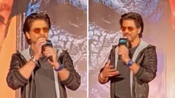 Shah Rukh Khan adds his signature flair to “Beta” dialogue from Jawan at fan meet; says, “This dialogue is for all girls and women”