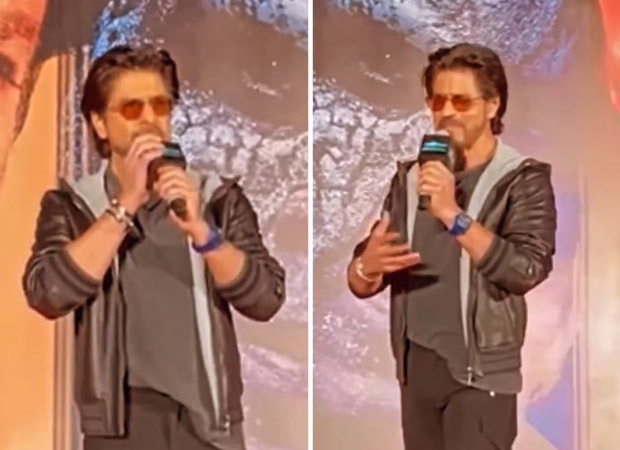Shah Rukh Khan adds his signature flair to “Beta” dialogue from Jawan at fan meet; says, “This dialogue is for all girls and women”