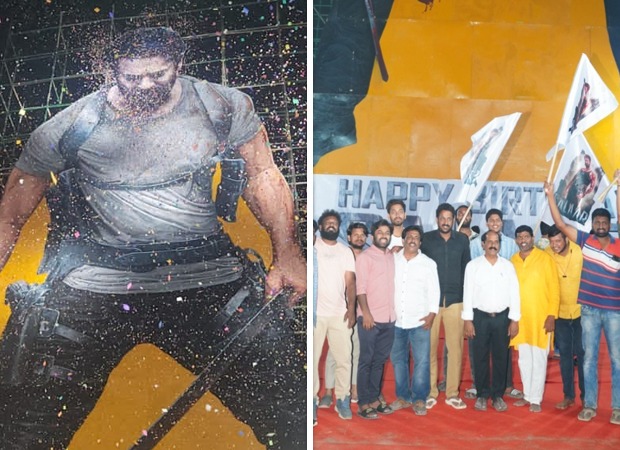 Salaar: Part 1 – Ceasefire fandom creates the biggest ever cutout poster of Prabhas on his birthday; see pics