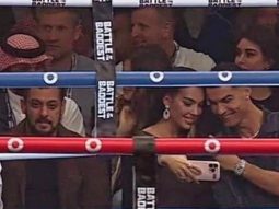 Salman Khan attends boxing match alongside Cristiano Ronaldo in Riyadh, Saudi Arabia