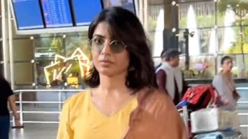 Samantha Ruth Prabhu gets clicked by paps at the airport