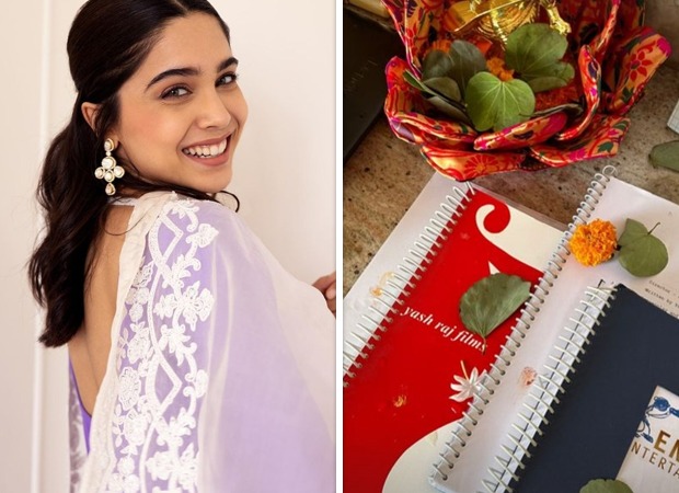 Sharvari marks the auspicious day of Dussehra with Saraswati Puja