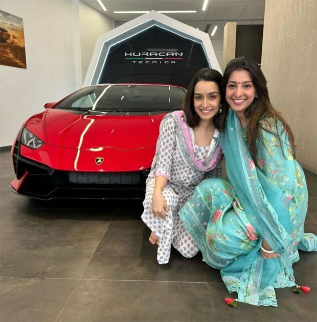Shraddha Kapoor buys Lamborghini Huracan Tecnica worth Rs. 4 crore on Dussehra